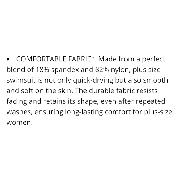 MFAVIP - 3X Elegant Black Women's Swim Dress - Picture 6 of 10